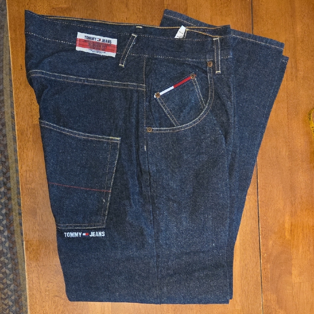 Tommy Hilfiger Men's Dark Blue Denim Jeans